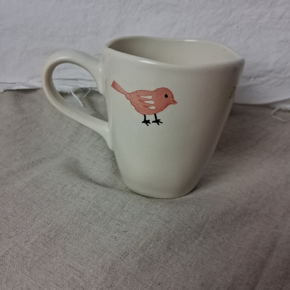Mug with Gold Bird Design - Picture 3 of 5